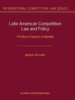 cover image of Latin American Competition Law and Policy